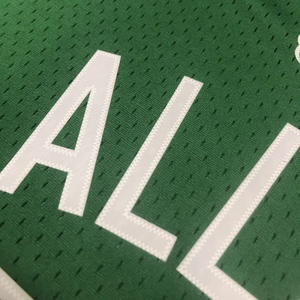 Foto 4 de MN camiseta retro termoimpresa: SW Celtics partido en Italia nº 20 Ray Allen