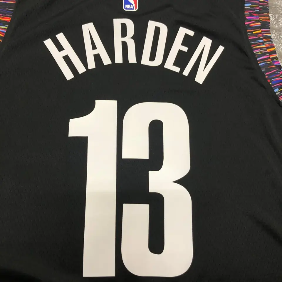 Foto 8 de Temporada 20 Brooklyn Nets Edición Ciudad (camuflaje) negro nº 13 James Harden