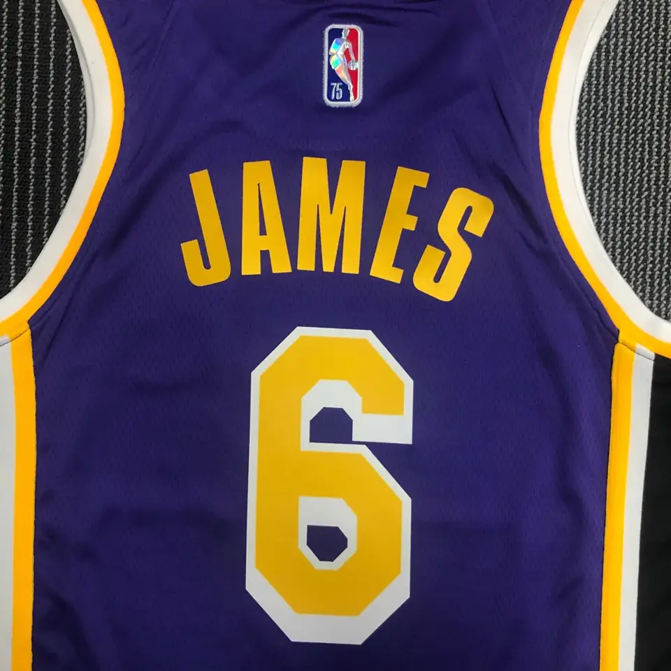 Foto 4 de 75 aniversario Lakers Edición Jumpman número 6 James