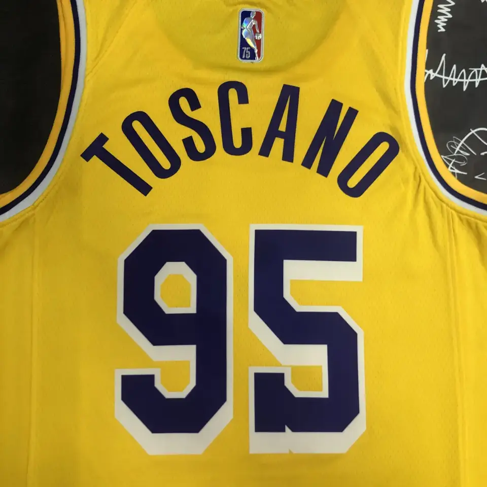 Foto 2 de 75º aniversario Lakers amarillo nº 95 Anderson