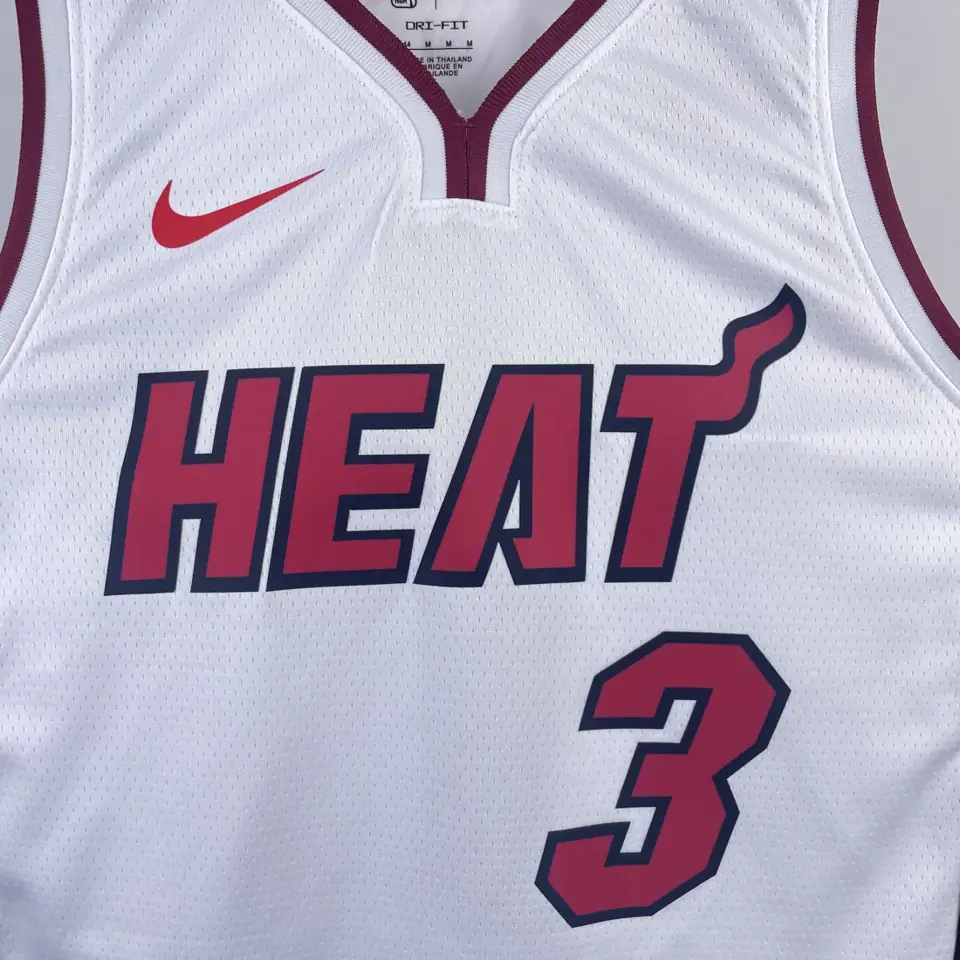 Foto 2 de Miami Heat cuello en V blanco nº3 Wade