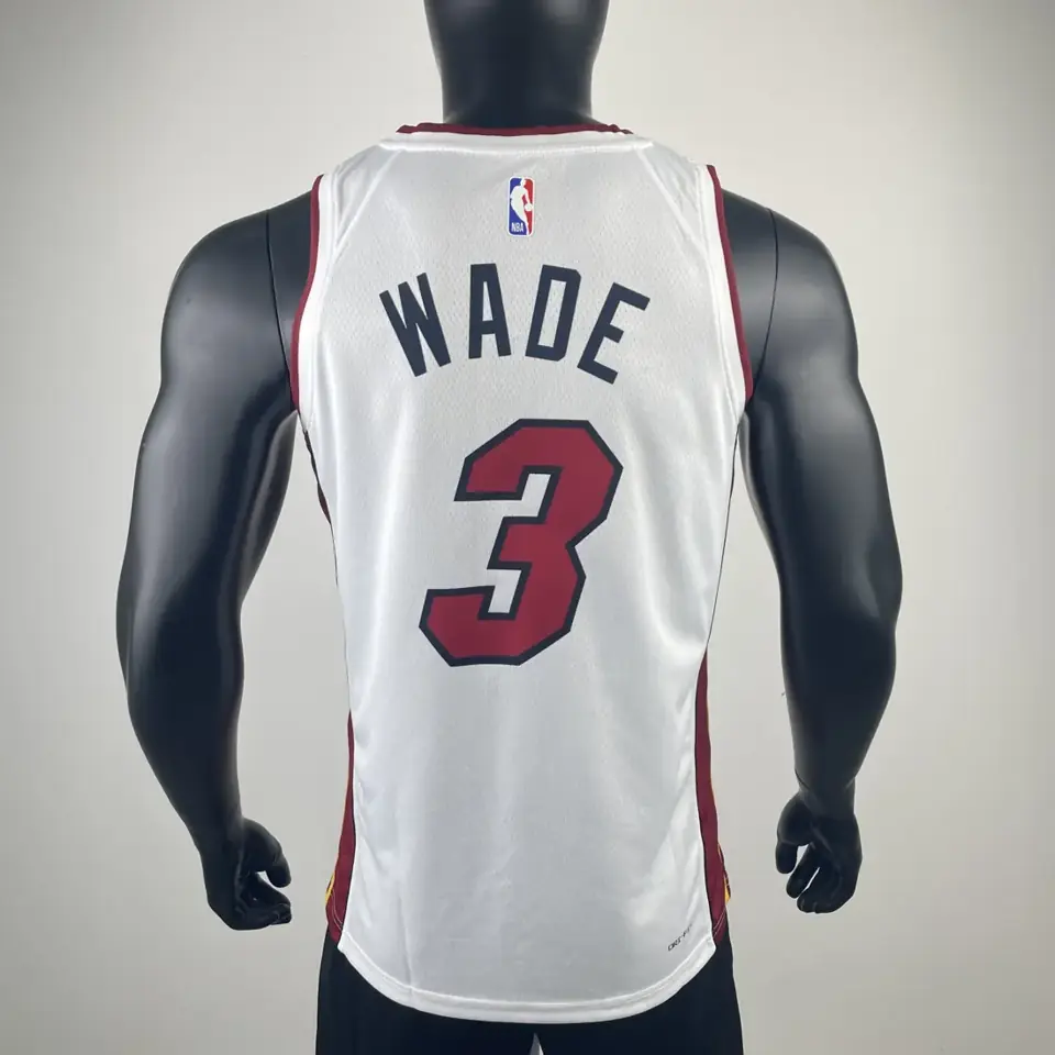 Foto 3 de Miami Heat cuello en V blanco nº3 Wade
