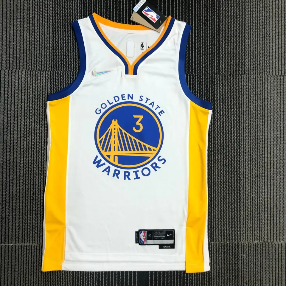 Foto 1 de 75 aniversario Los Warriors cuello en V blanco número 3 Poole