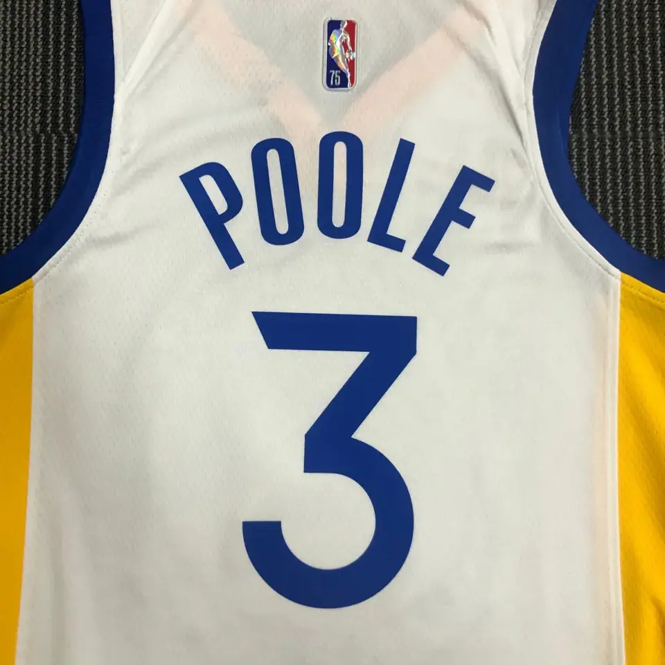 Foto 7 de 75 aniversario Los Warriors cuello en V blanco número 3 Poole