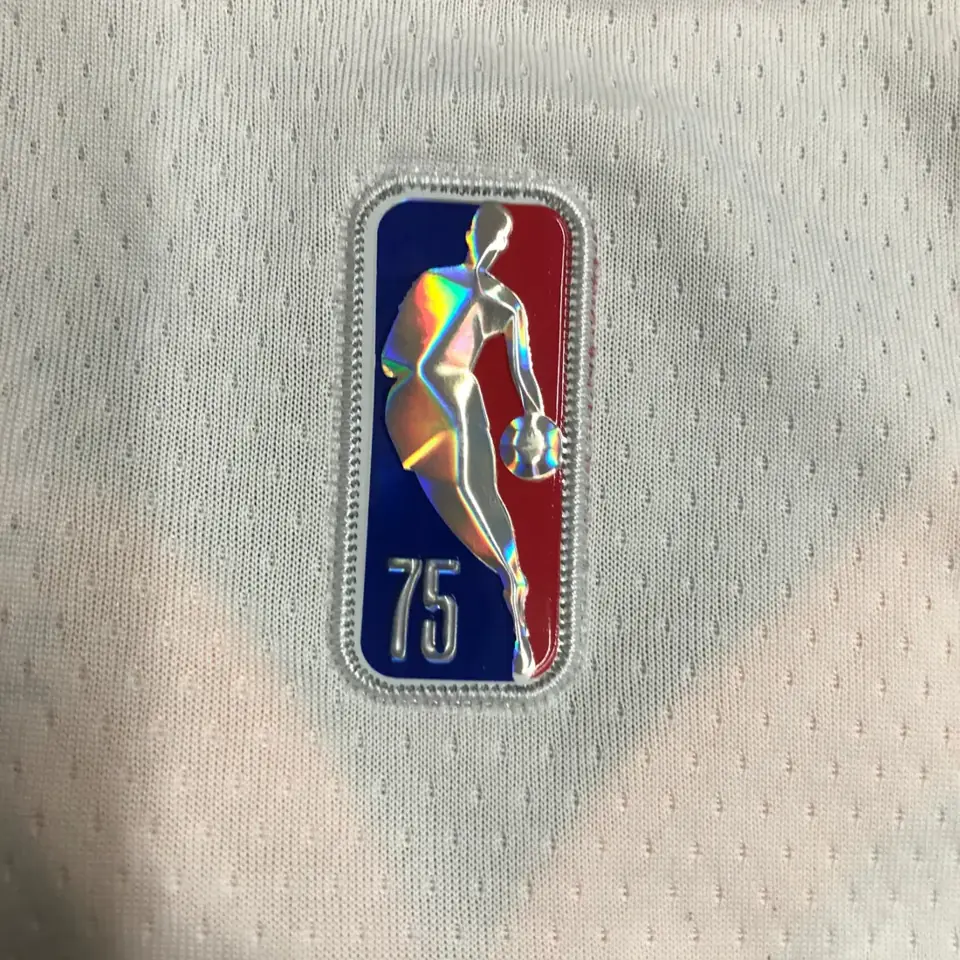 Foto 8 de 75 aniversario Los Warriors cuello en V blanco número 3 Poole