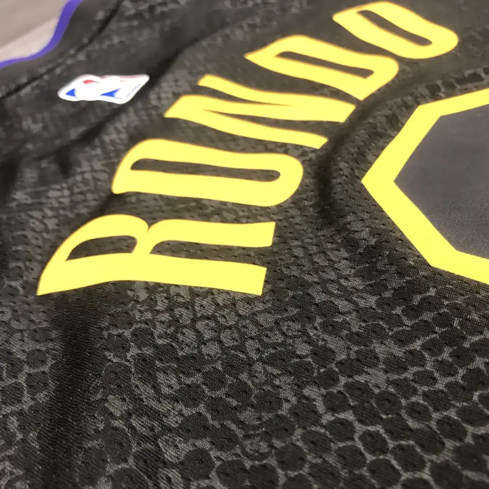 Foto 4 de Los Angeles Lakers estampado de serpiente nº 9 Rajon Rondo