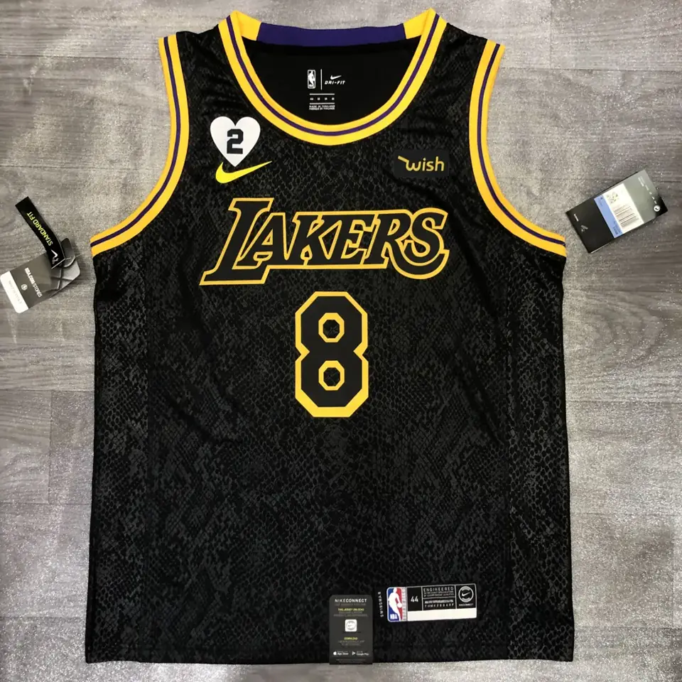 Foto 3 de Los Angeles Lakers estampado de serpiente nº 8 Kobe