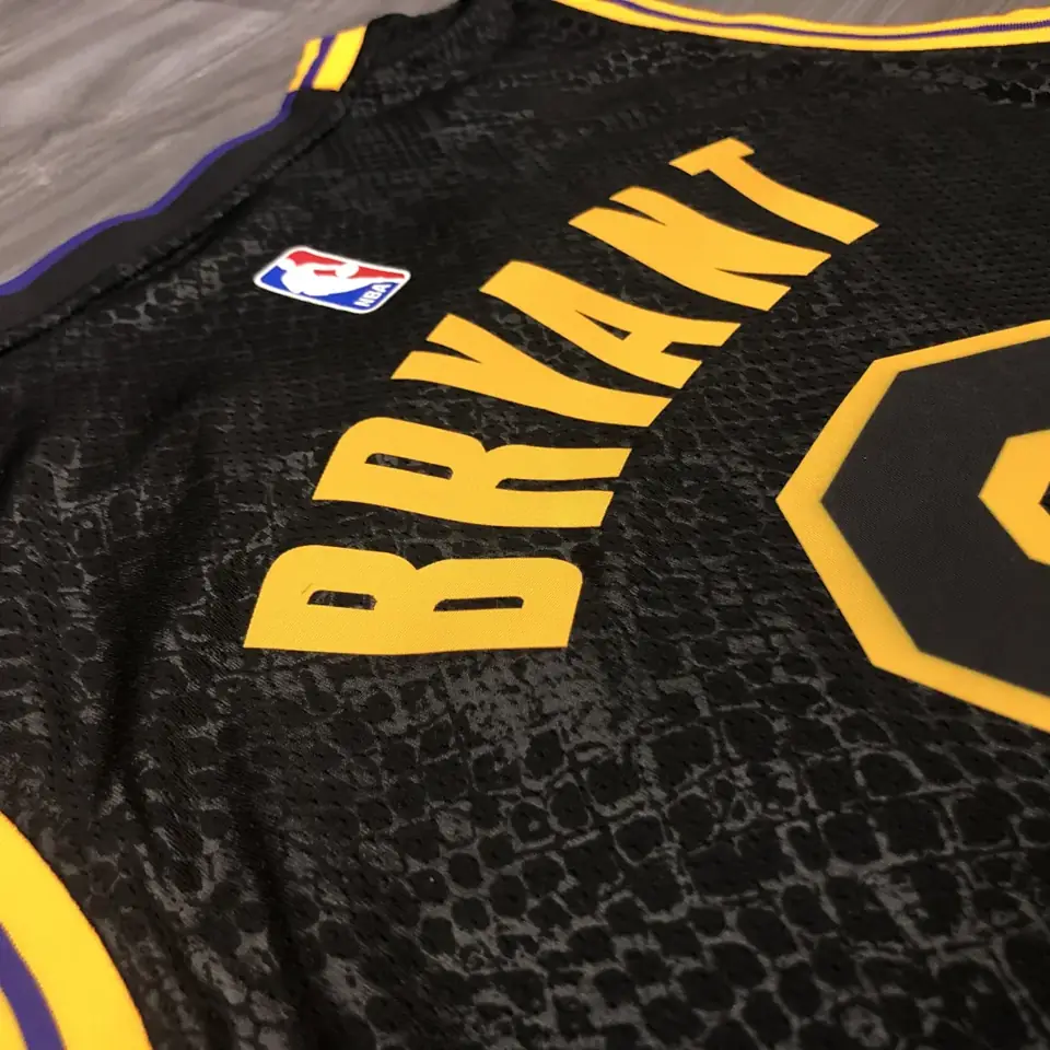 Foto 7 de Los Angeles Lakers estampado de serpiente nº 8 Kobe