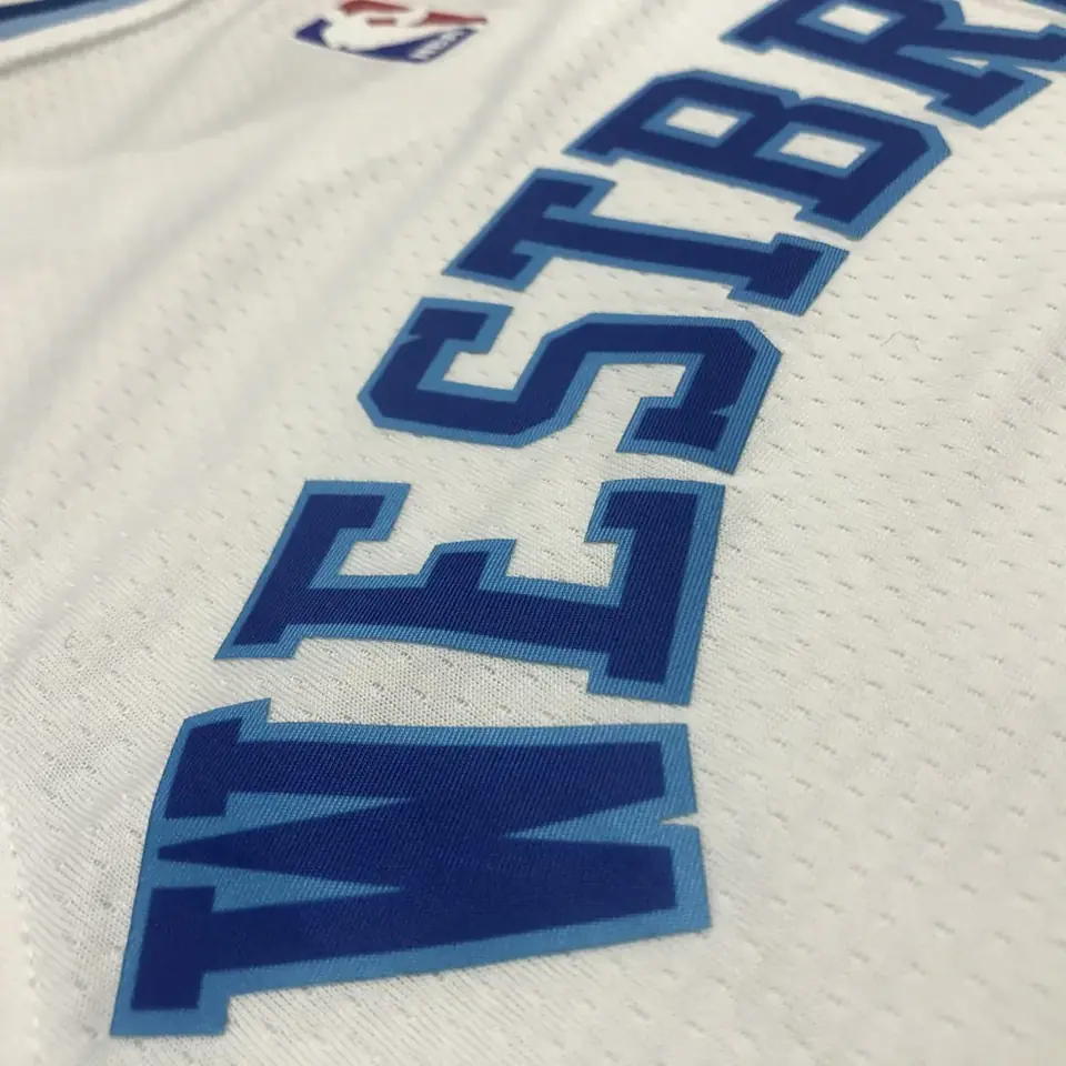 Foto 5 de Lakers Noche Latina (alto relieve) blanco nº 0 Westbrook