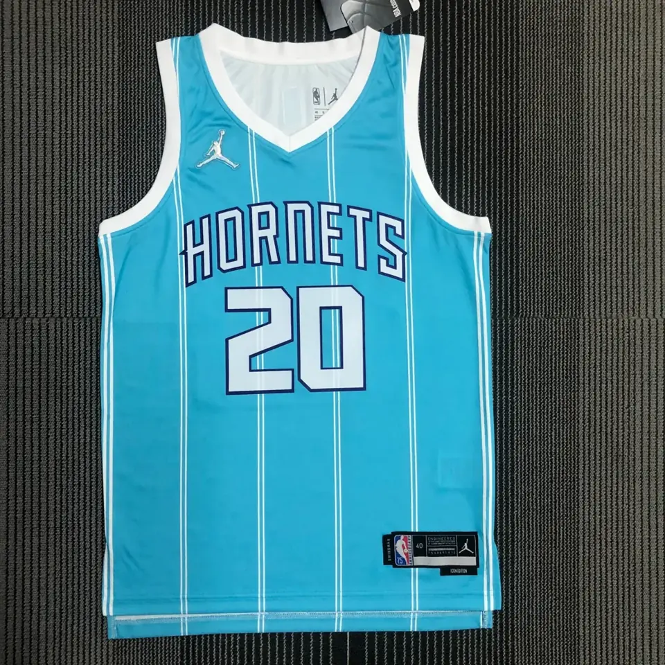 Foto 1 de 75 aniversario Hornets azul número 20 Hayward