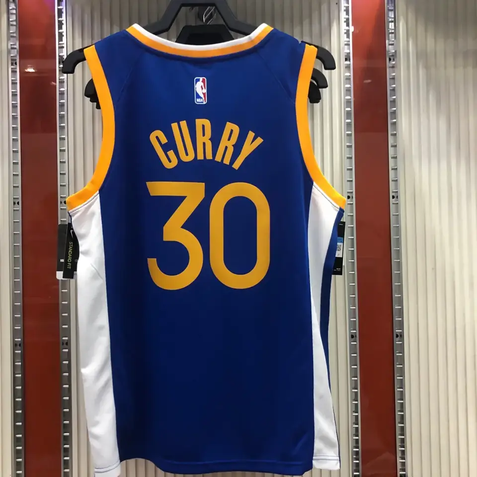 Foto 4 de Temporada 20 Golden State Warriors cuello en V, azul, nº 30 Stephen Curry