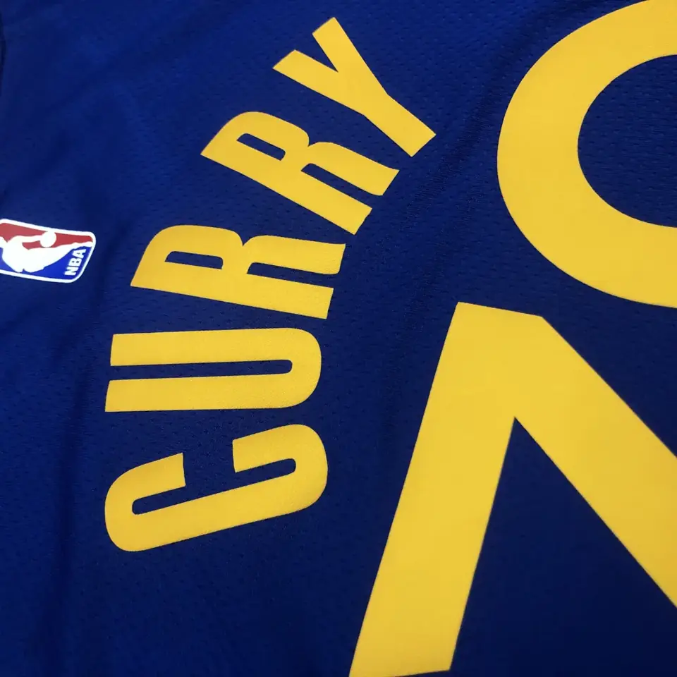 Foto 7 de Temporada 20 Golden State Warriors cuello en V, azul, nº 30 Stephen Curry