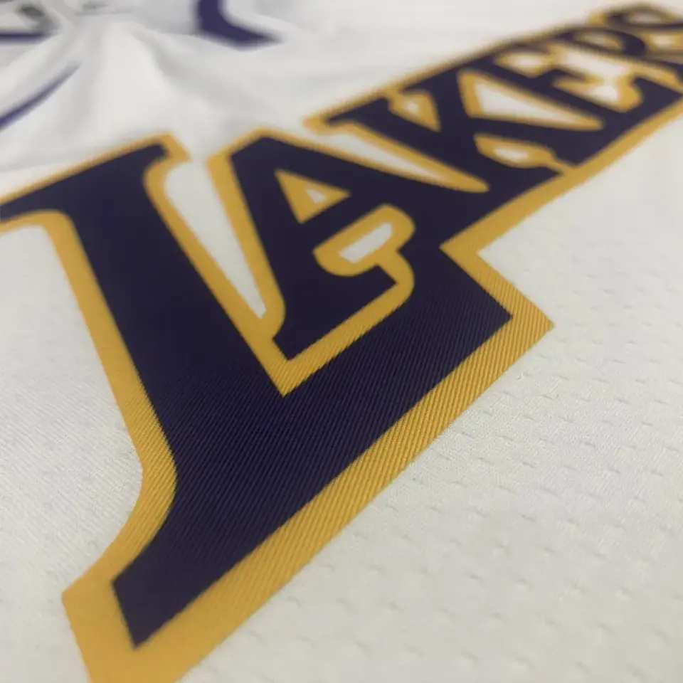 Foto 6 de Los Angeles Lakers blanco cuello en V nº 3 Anthony Davis