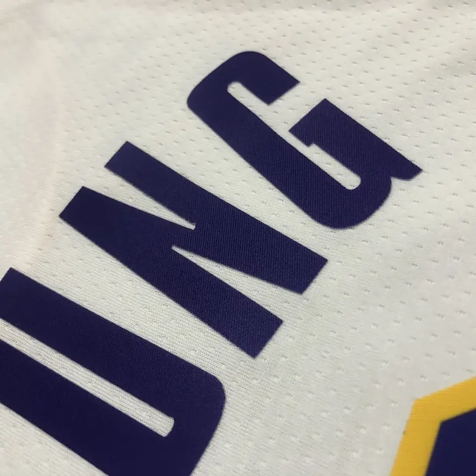 Foto 6 de 75 aniversario Lakers blanco número 0 Nick Young