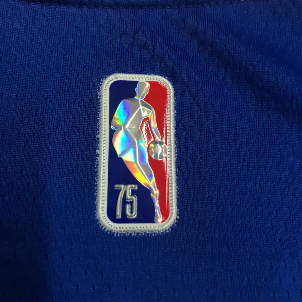 Foto 8 de 75 aniversario Warriors cuello en V azul número 3 Poole