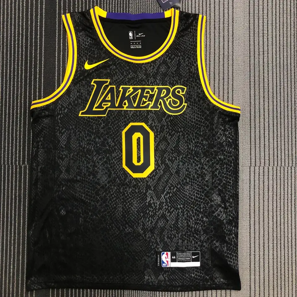 Foto 1 de Lakers estampado de serpiente #0 Westbrook