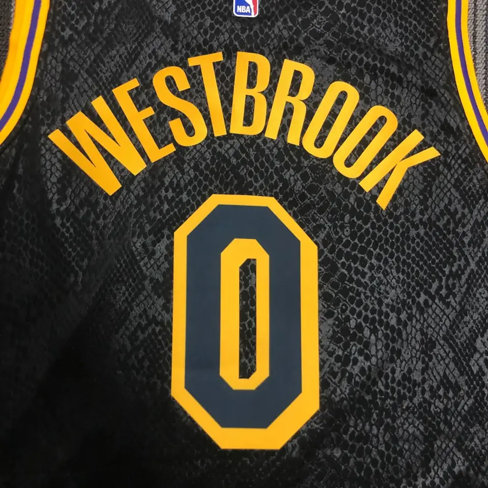 Foto 7 de Lakers estampado de serpiente #0 Westbrook