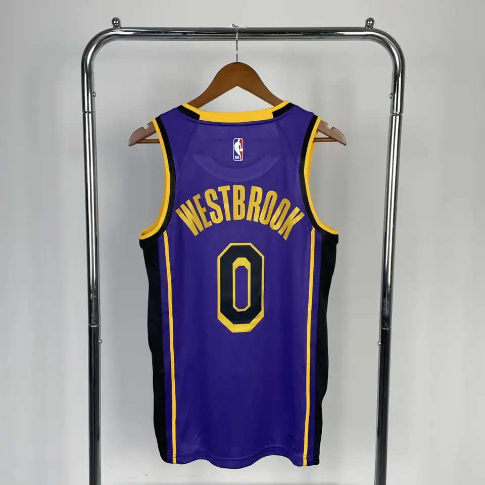Foto 2 de Temporada 23 Lakers edición Jumpman número 0 Westbrook