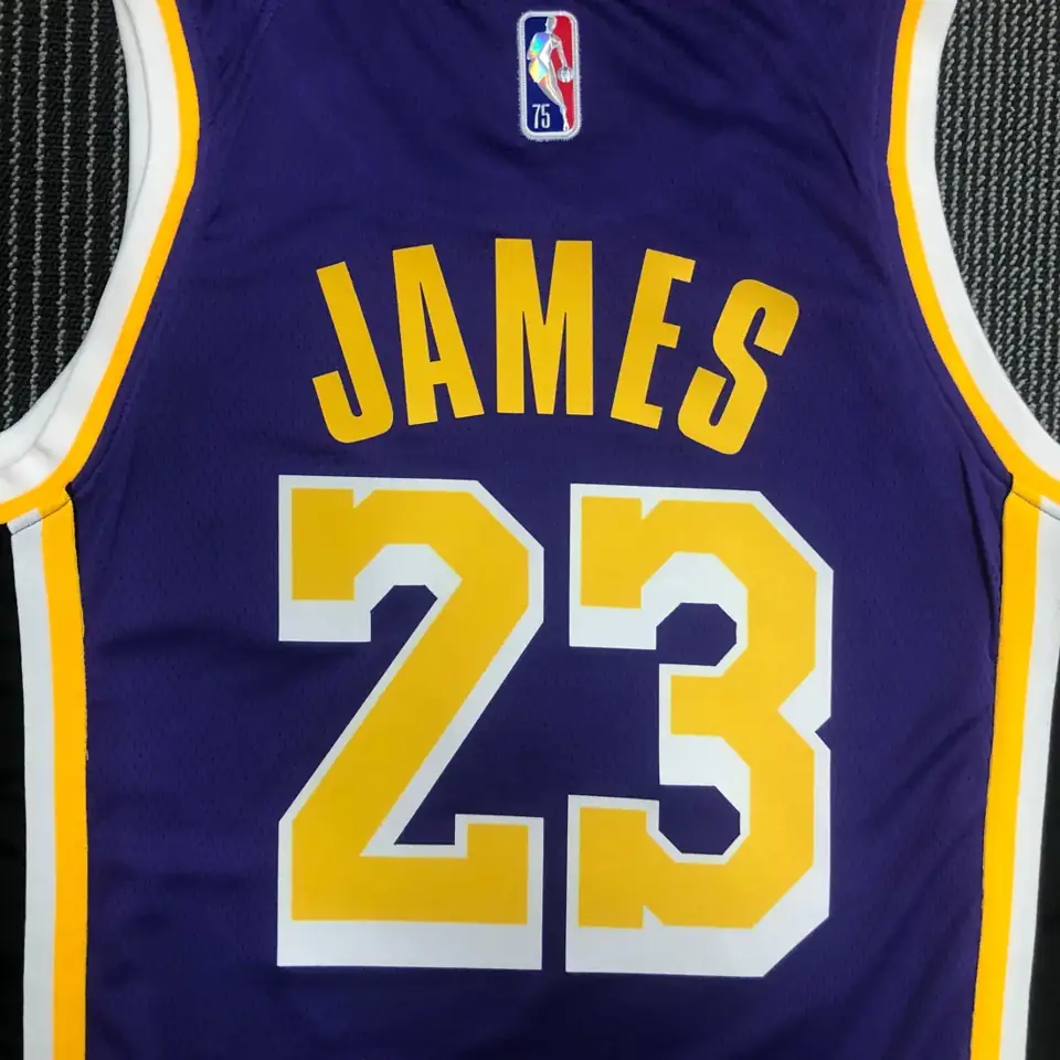 Foto 4 de 75 aniversario Lakers Edición Jumpman número 23 James