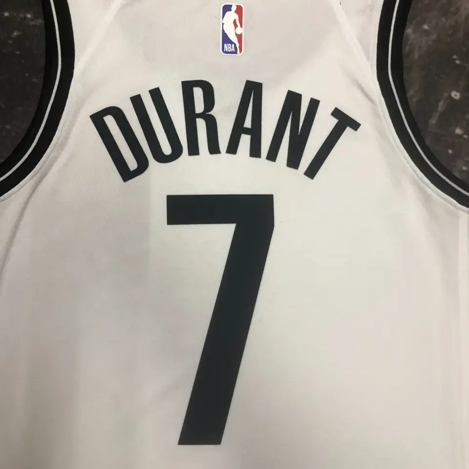 Foto 6 de Temporada 23 Nets blanco número 7 Durant