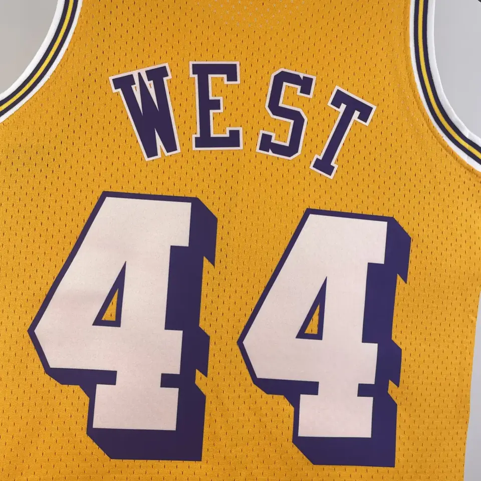 Foto 7 de Camiseta retro termoimpresa MN: SW Lakers temporada 71/72 número 44 West