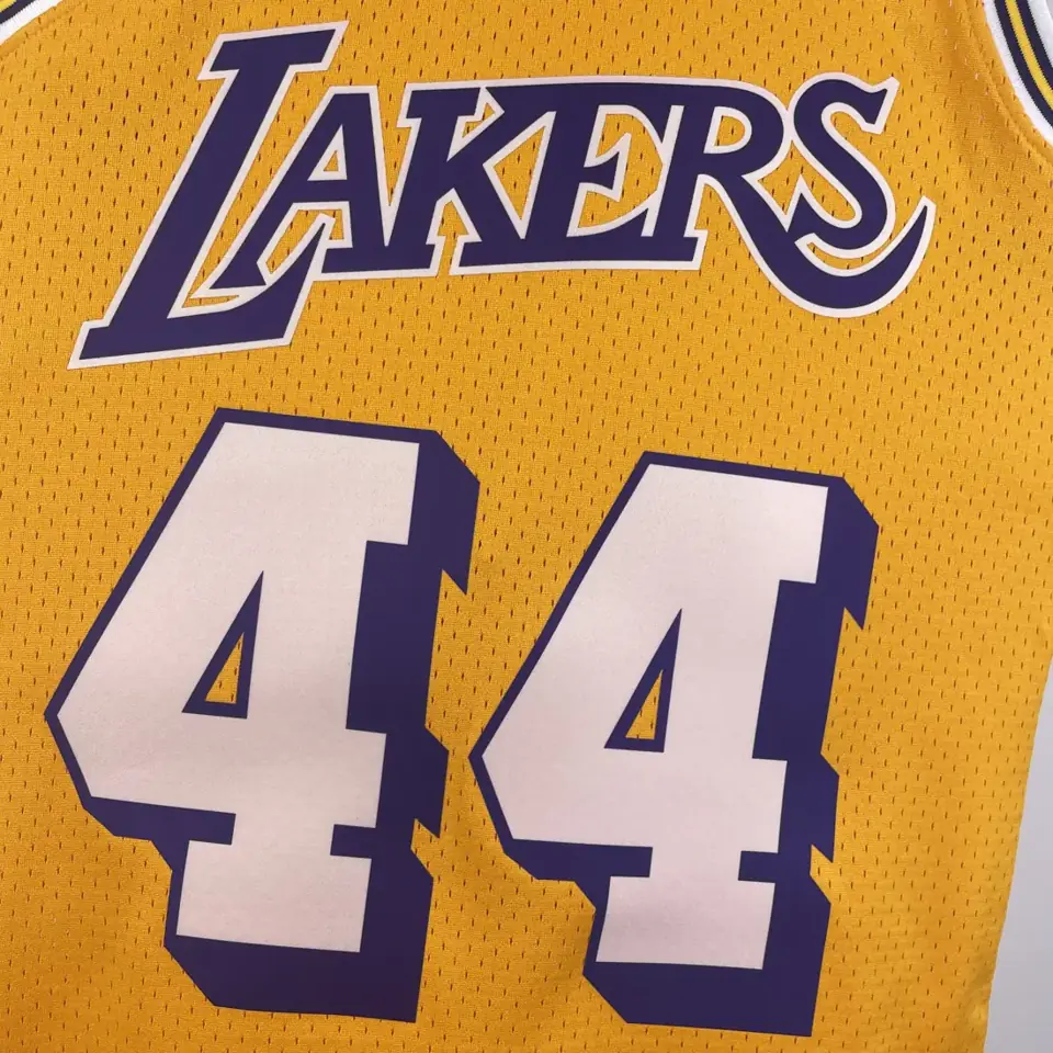 Foto 8 de Camiseta retro termoimpresa MN: SW Lakers temporada 71/72 número 44 West