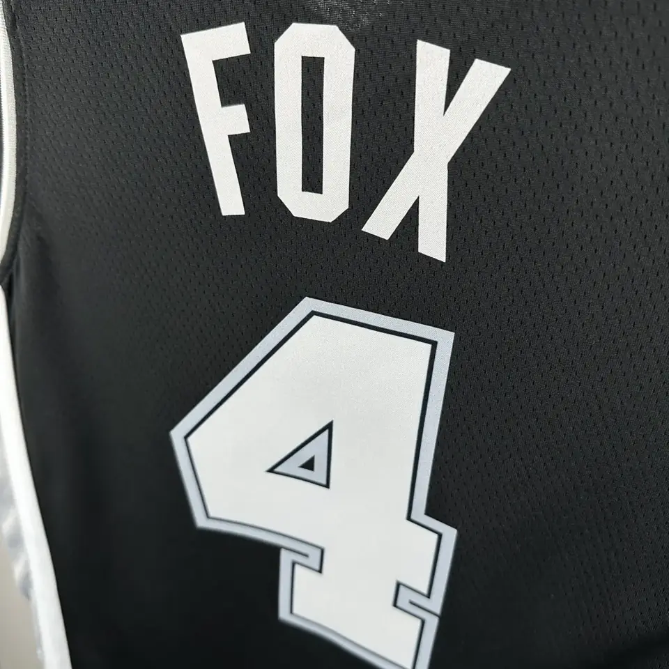 Foto 7 de Spurs negro número 4 Fox