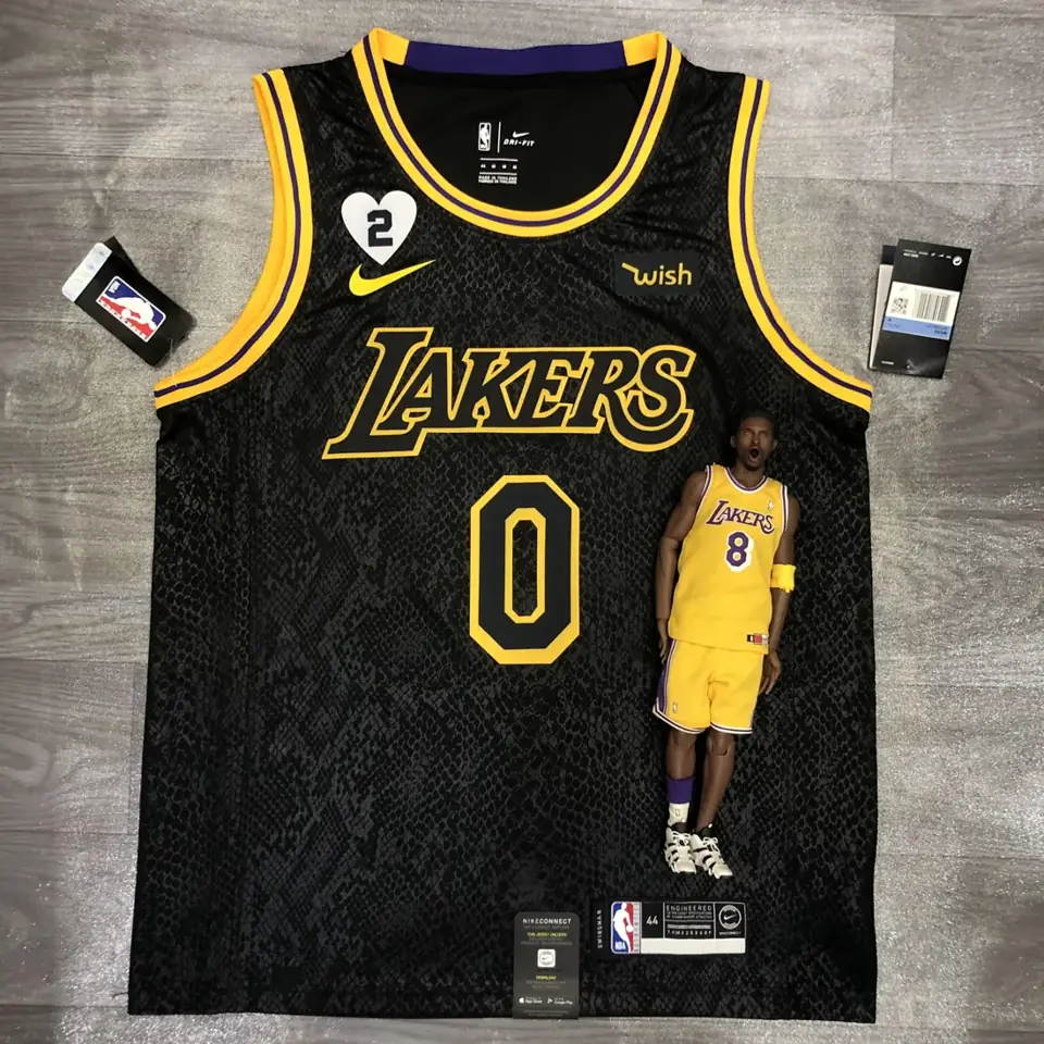 Foto 2 de Los Angeles Lakers estampado de serpiente nº 0 Kuzma