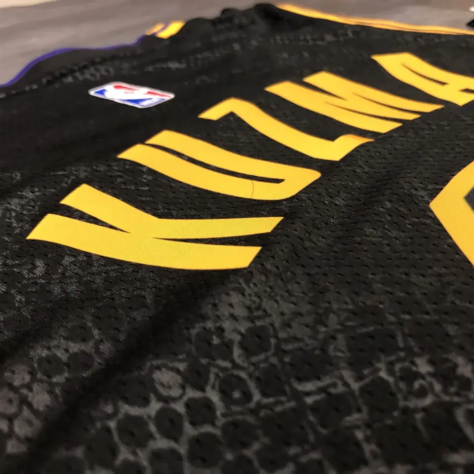 Foto 8 de Los Angeles Lakers estampado de serpiente nº 0 Kuzma