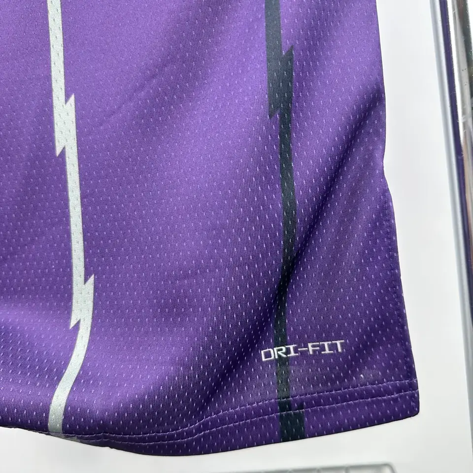 Foto 7 de Temporada 26 Raptors retro morado número 1 McGrady