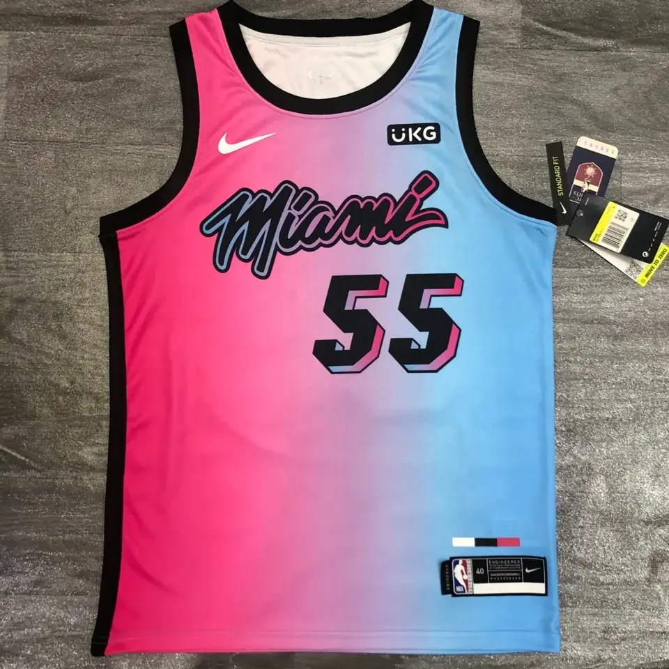 Foto 1 de Temporada 21 Heat de Miami edición ciudad con degradado, n.º 55 Duncan Robinson