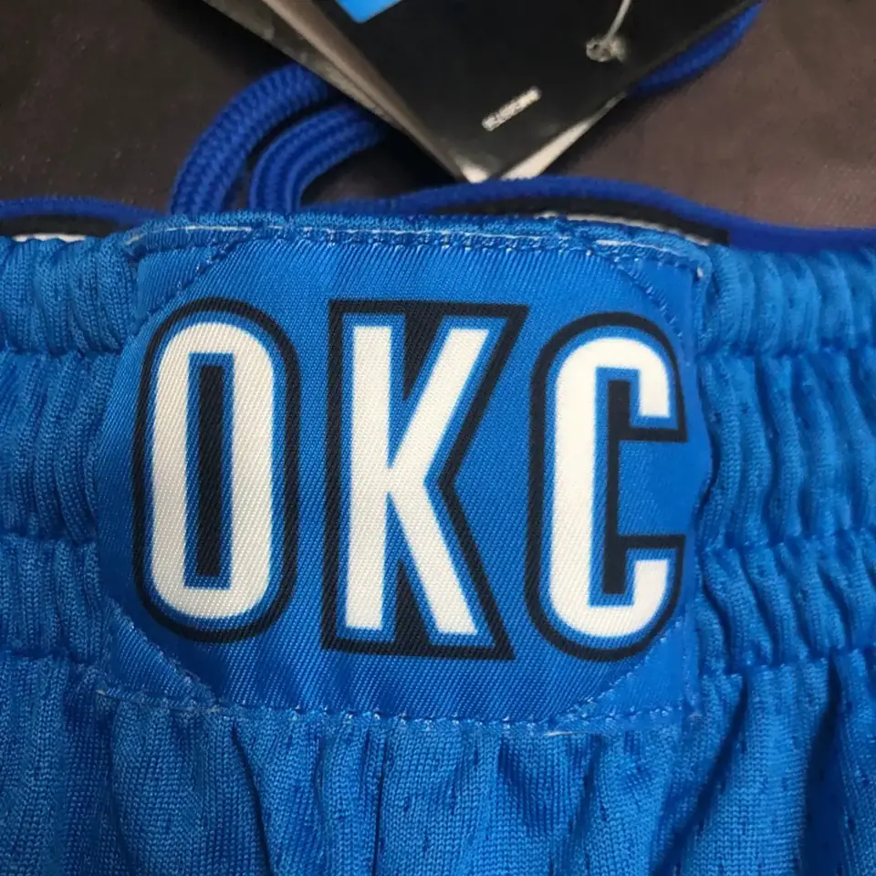 Foto 4 de Oklahoma City Thunder pantalones cortos azules