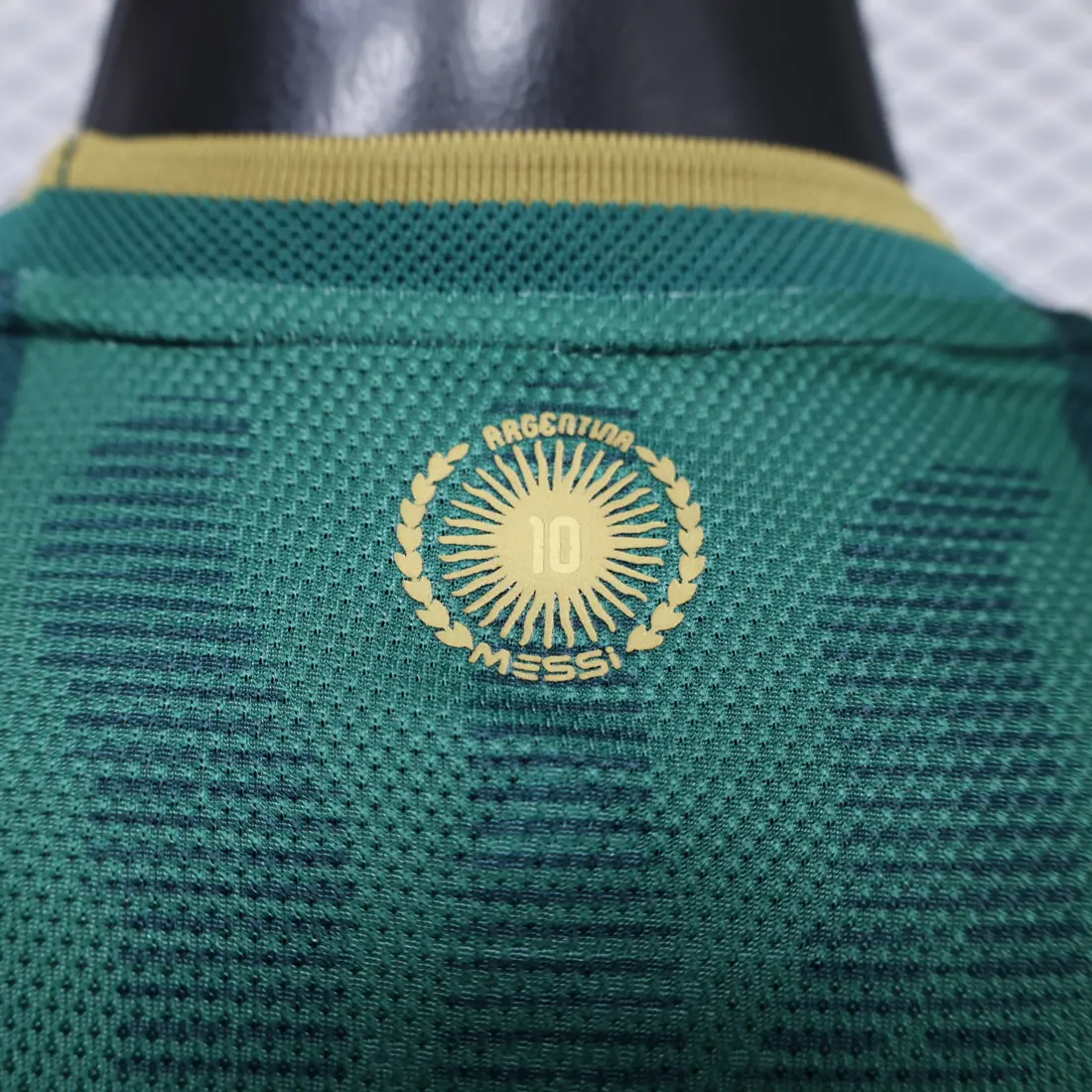 Foto 2 de Camiseta de manga larga verde Argentina 26-27, tallas S-4XL