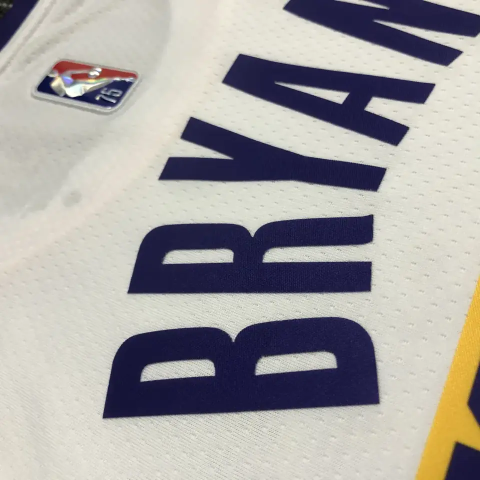 Foto 7 de 75 aniversario Lakers blanco número 24 Kobe