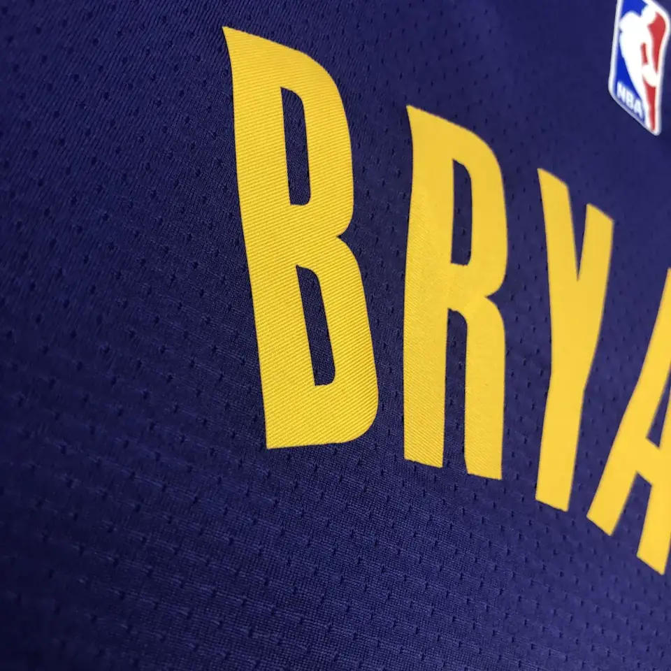 Foto 2 de Los Angeles Lakers morado de cuello en V nº 8 Kobe