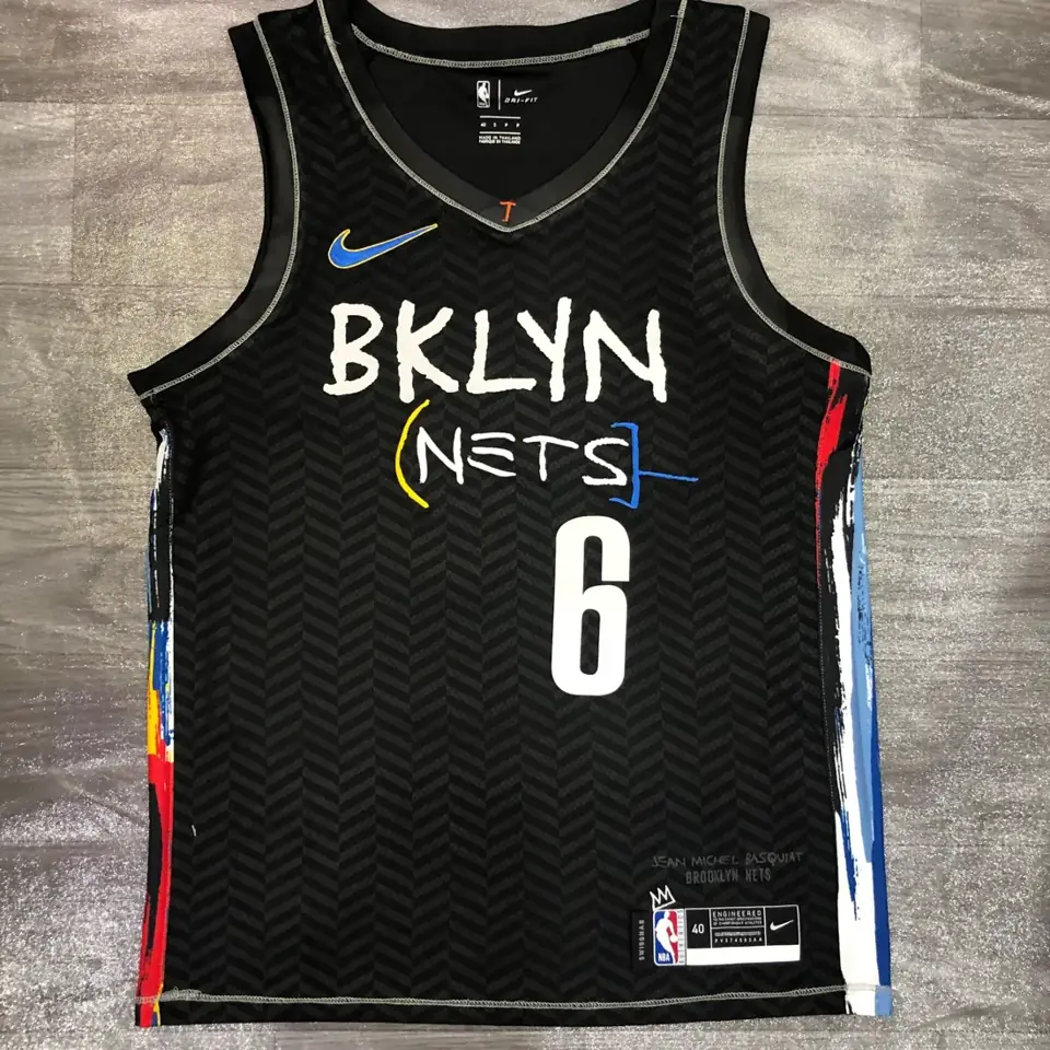 Foto 1 de Temporada 21 Nets de Brooklyn Edición City (grafiti) n.º 9 DeAndre Jordan
