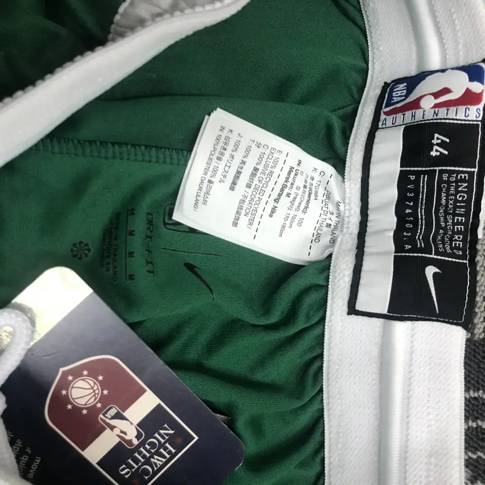 Foto 2 de Celtics shorts de juego verdes