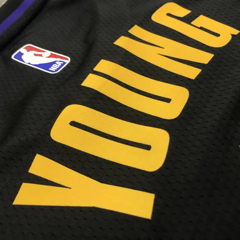 Foto 7 de Lakers cuello redondo Noche Latina negro n.º 0 Nick Young