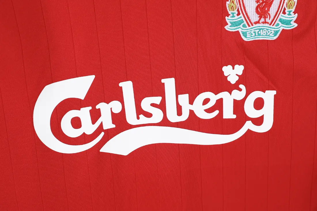 Foto 7 de Manga larga: Temporada 2006/07 Liverpool local camiseta retro 3B