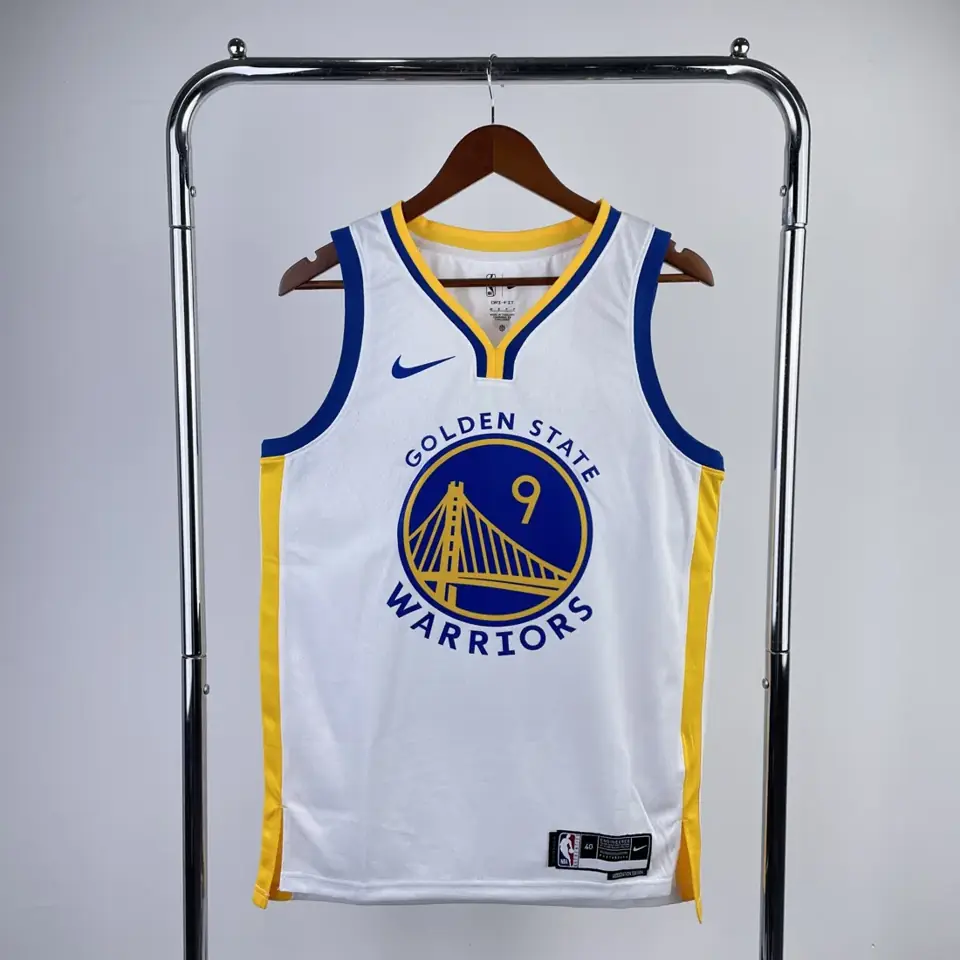 Foto 1 de Temporada 23 Warriors cuello en V blanco número 9 Iguodala