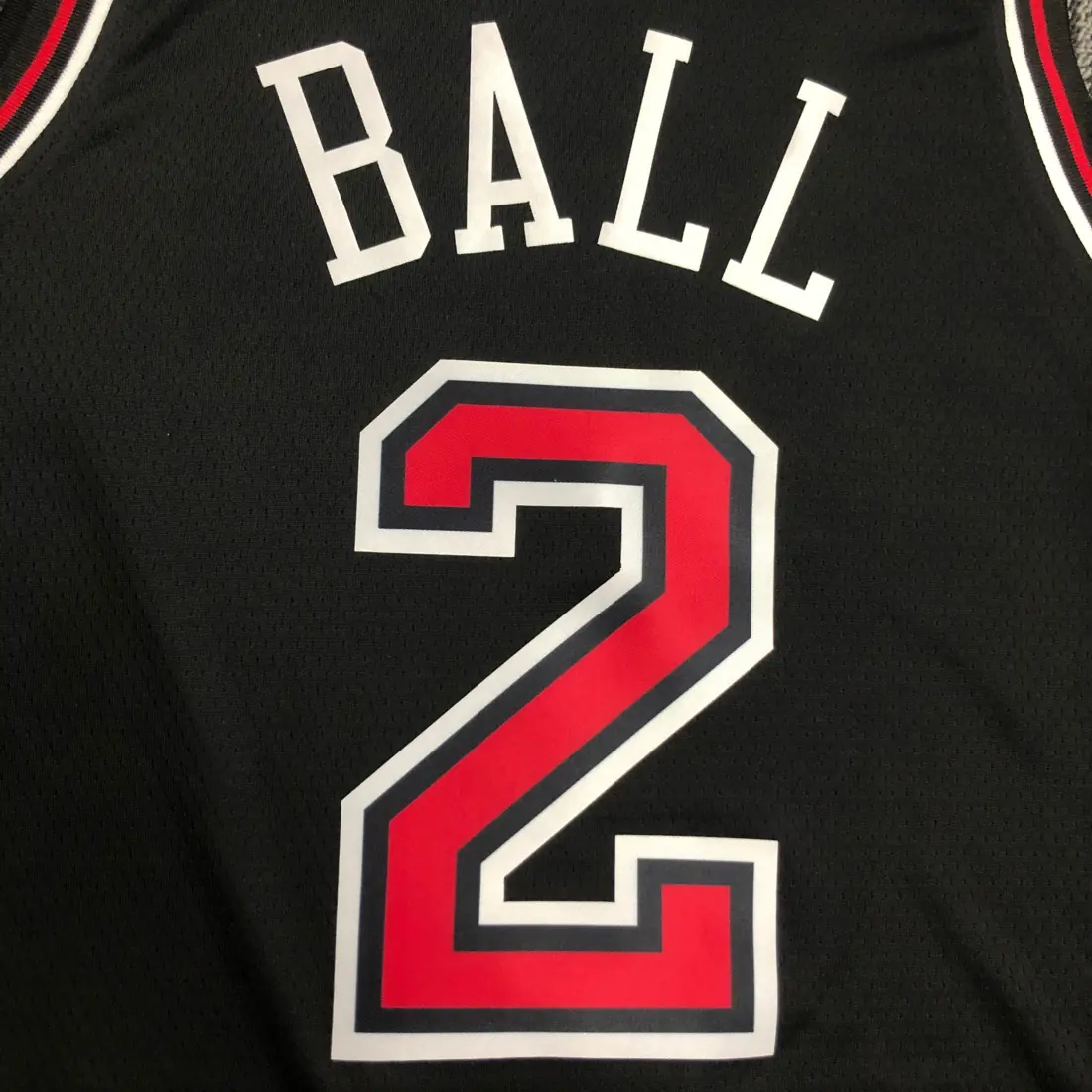 Foto 8 de Bulls de Chicago negro número 2 Ball
