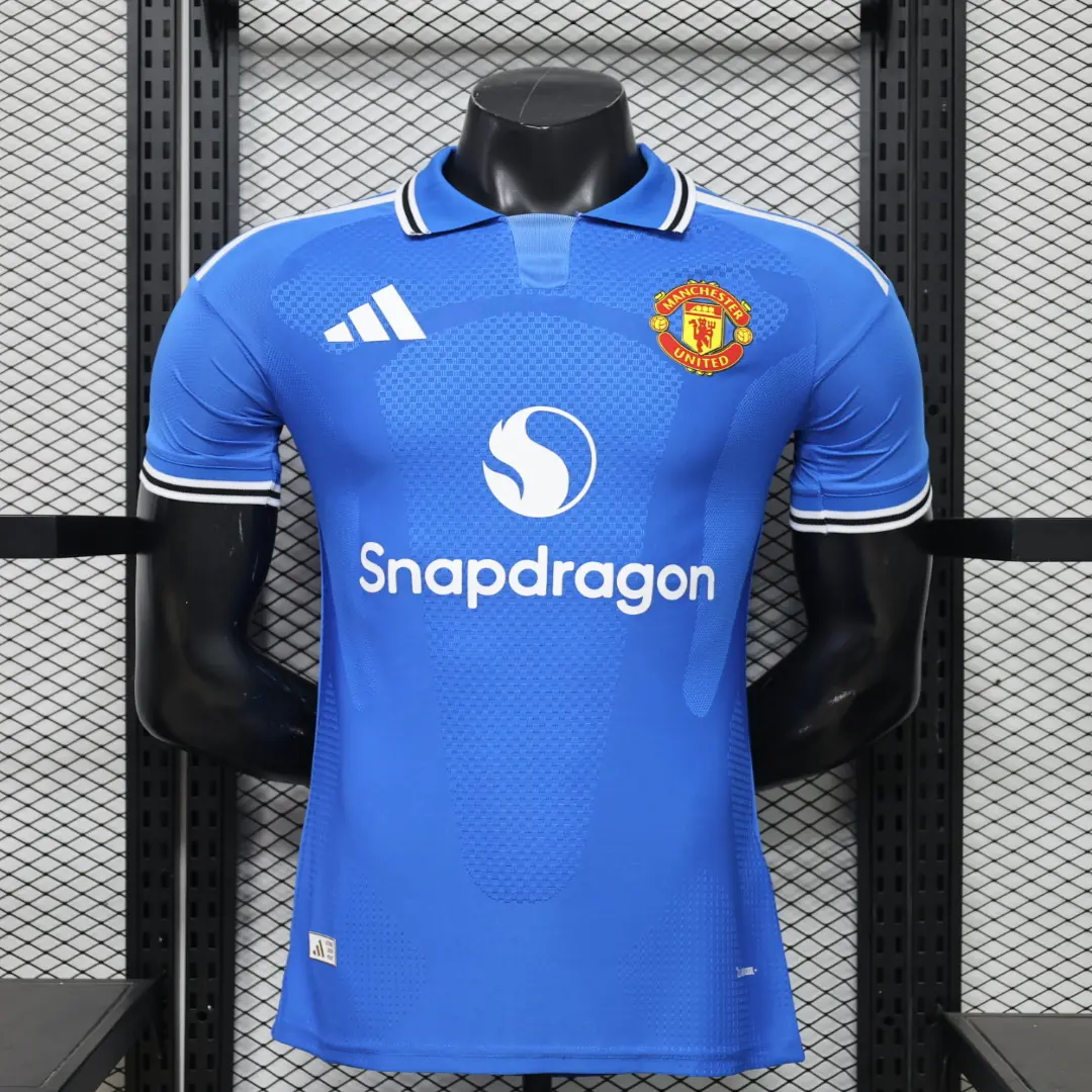 Foto 1 de Versión jugador 26-27 Manchester United edición especial azul S-2XL