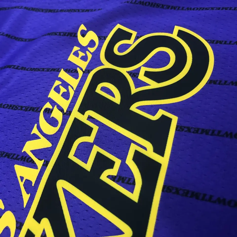 Foto 8 de Temporada 18 Los Angeles Lakers morado Edición limitada de rayas nº 8 Kobe