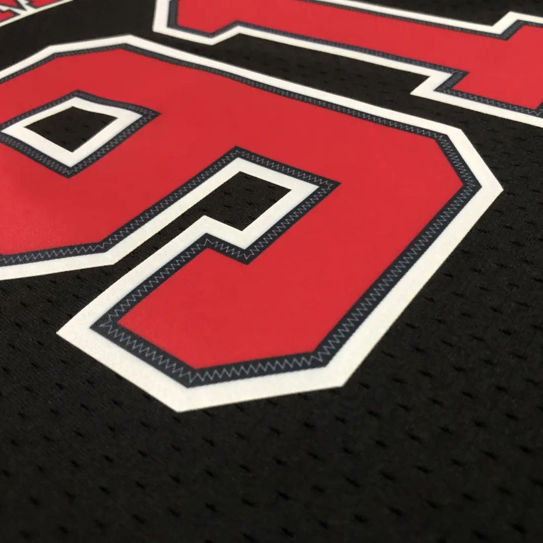 Foto 6 de MN camiseta retro termoimpresa: SW Chicago Bulls temporada 98 color negro nº91 Rodman