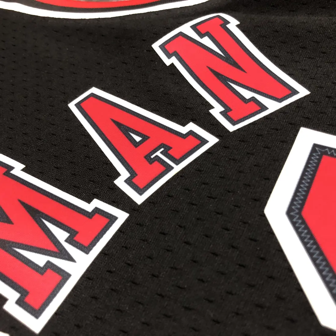 Foto 8 de MN camiseta retro termoimpresa: SW Chicago Bulls temporada 98 color negro nº91 Rodman