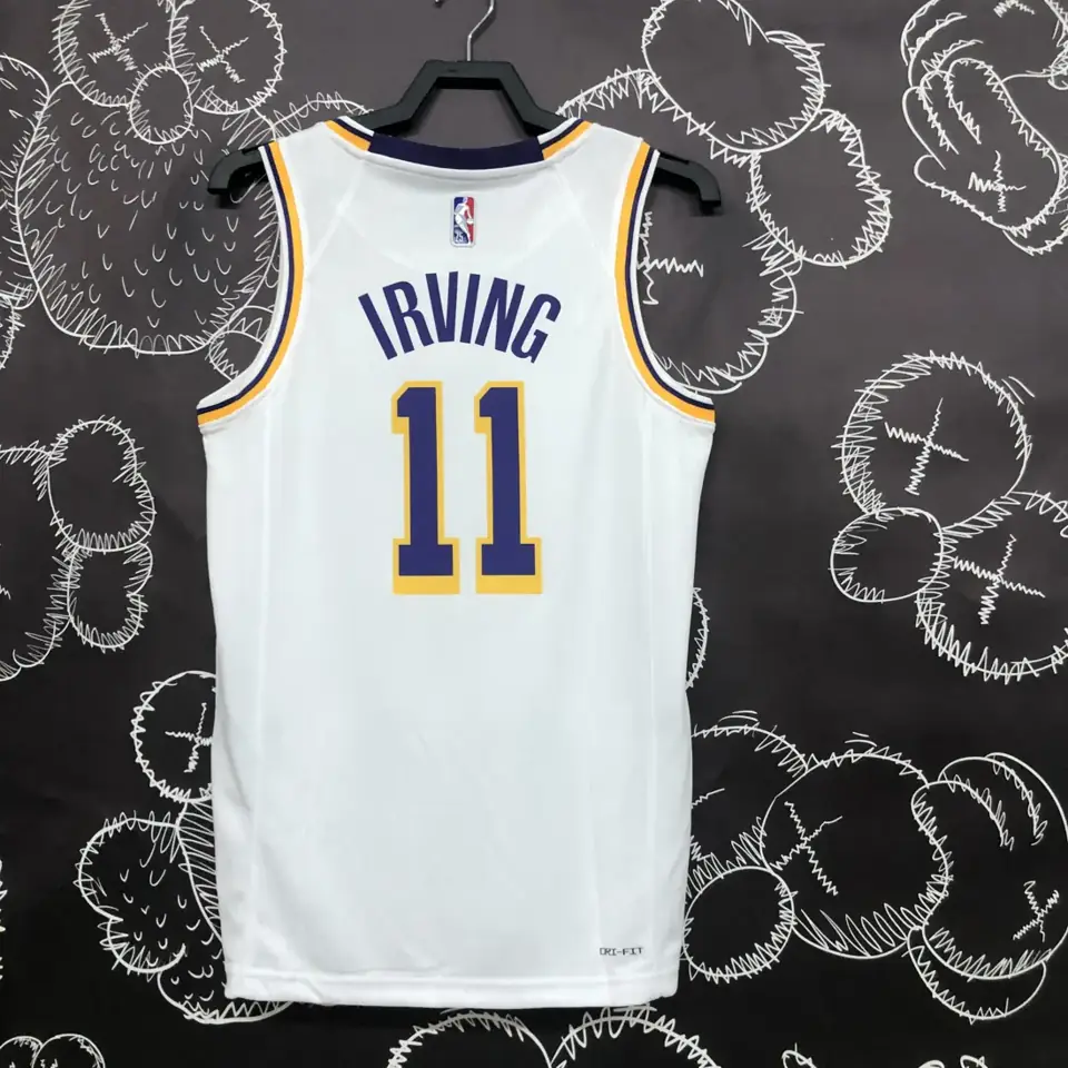 Foto 6 de 75º aniversario Lakers blanco número 11 Irving