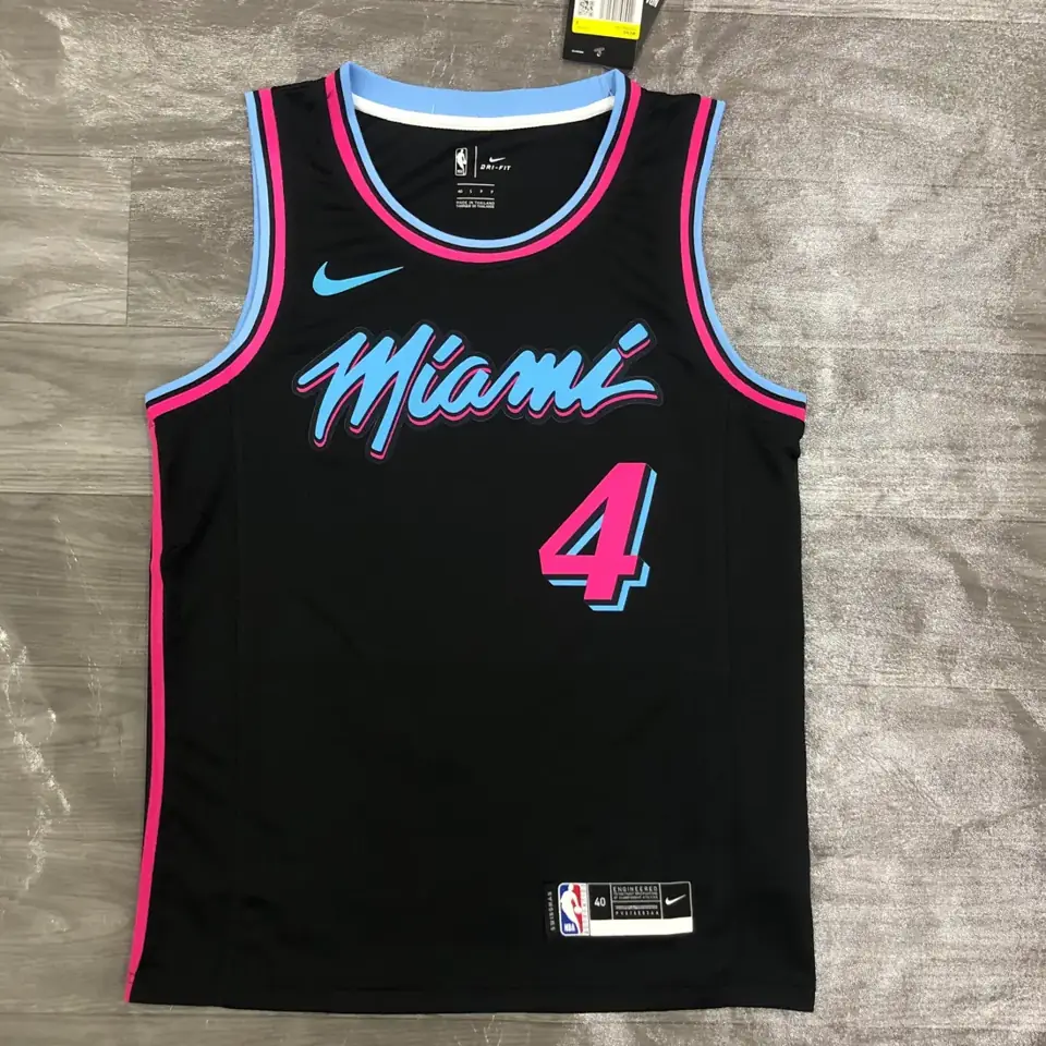 Foto 1 de Miami Heat cuello redondo negro nº 4 Oladipo