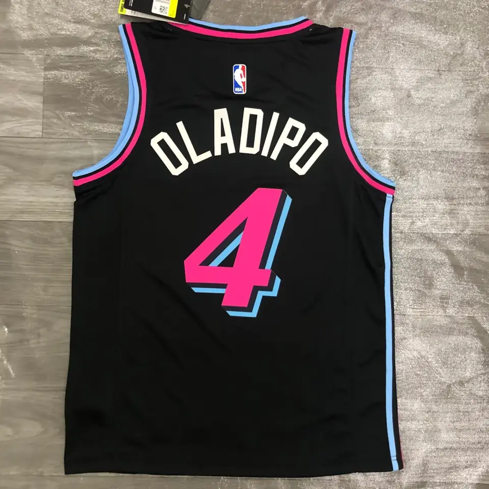Foto 4 de Miami Heat cuello redondo negro nº 4 Oladipo