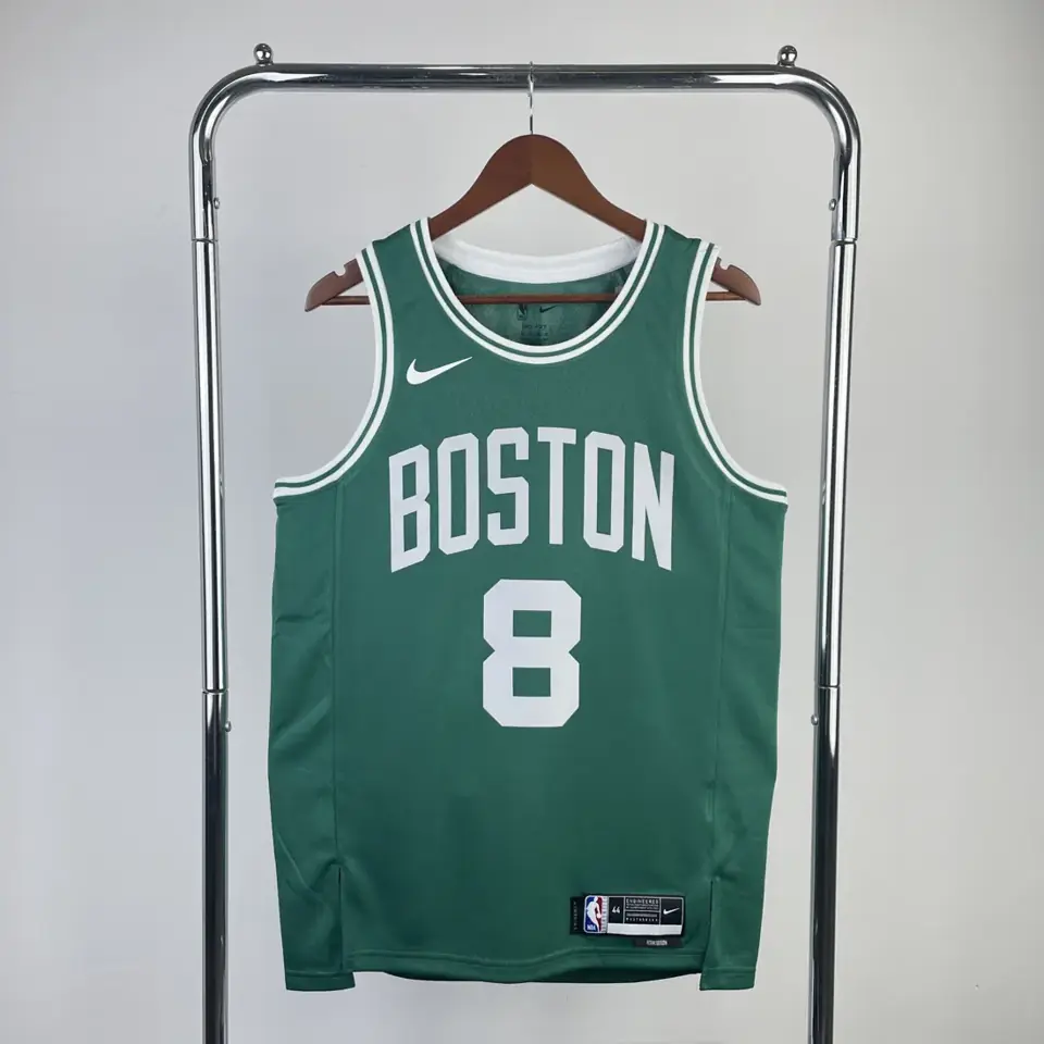 Foto 1 de Temporada 23 Celtics verde n.º 8 Porzingis