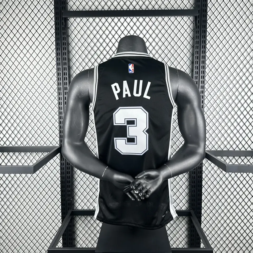 Foto 2 de temporada 23 Spurs negro nº 3 Paul